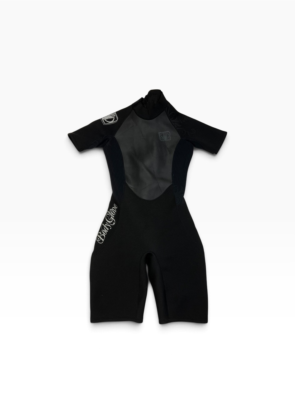 Body Glove Black Short Sleeve Women's Swim Wetsuit Rashguard Shorty